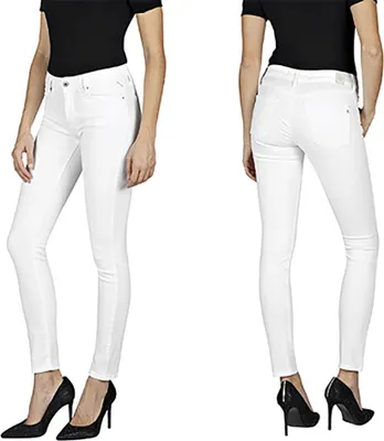 Produktbild von Replay New Luz Jeans Weiß 27 / 30 Frau Weiß 27