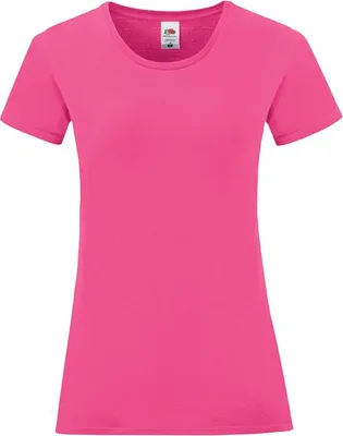 Produktbild von Damen-T-Shirt, Kurzarm - FOL ICONIC T/W - fuchsia - Größe L