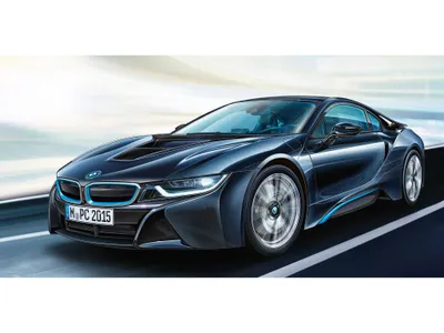 Produktbild von Revell Modellbausatz Auto 1:24 - BMW i8 im Maßstab 1:24, Level 4, originalgetreue Nachbildung mit vielen Details, 07008, 120 Jahr(e), Kunststoff, Junge, 131 Stück(e), 195 mm, 35,1 cm