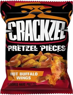 Image de Crackzel Pretzel Pieces Hot Buffalo Wings 85 g