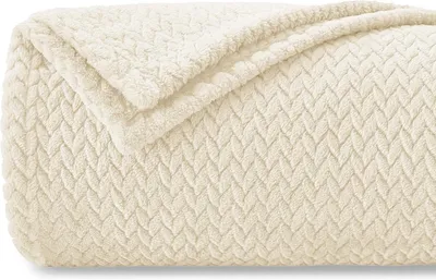 Immagine prodotto di Coperta in pile, extra morbida, 130 x 150 cm, ideale per il divano