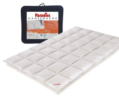 Produktbild von Paradies Gänsedaunen Bettdecke Melinda Daunendecke medium warm 135x200