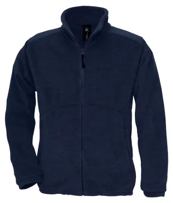Image de B&C - Veste polaire "Icewalker+" unie pour hommes/femmes, modèle LT1419 (Taille S), couleur bleu marine