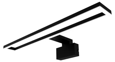 Zdjęcie produktu dla Lampa LED do łazienki OSRAM Orbis Saturn, czarna, 4000 K, światło białe, 600 lm, 10 W