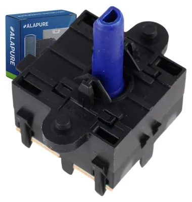 Image de Interrupteur Alapure compatible avec les machines à laver, référence 41042170, notamment pour les appareils Candy
