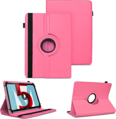 Produktbild von Tablet Tasche für XGODY P60 / P60 Pro Hülle Schutzhülle Cover 360 Drehbar CaseFarben:Pink