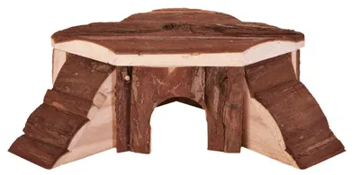 Produktbild von TRIXIE Haus Thordis, Hamster, Rindenholz, 21 x 7 x 19 / 19 cm