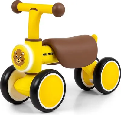 Immagine prodotto di Bicicletta di equilibrio per bambini Milly Mally York giallo
