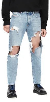 Produktbild von Diesel Mharky 0076M Herren Jeans Hose Regular Slim Skinny