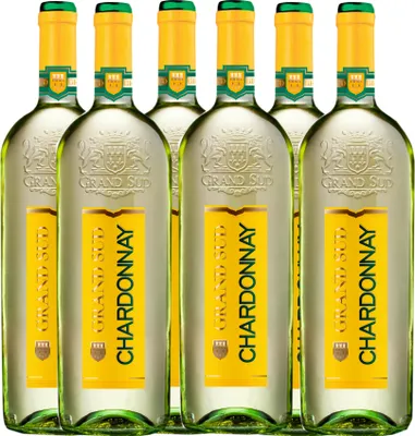 Produktbild von Grand Sud Chardonnay trocken | 12,5 % vol |  6 x 1,0 l