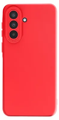 Immagine prodotto di Avizar, custodia in silicone per Samsung Galaxy A57, con protezione rinforzata per la fotocamera, colore rosso