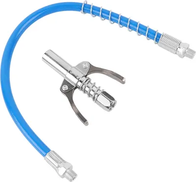 Produktbild von Fettpistolenkupplung mit 40CM Schlauchverriegelungstyp Hochdruck-Doppelgriff-Schmierpistole Düsenspitze
