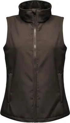 Produktbild von Regatta TRA845 | Damen WomenŽs Ablaze Printable Bodywarmer - Farbe: Black/Black - Größe: 38 (12)