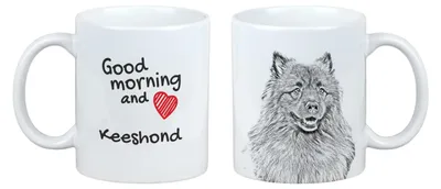Obrázek produktu pro Art-Dog Keramický hrnek – Keeshond