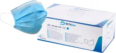Image de ZARYS Masques médicaux avec élastiques BETAtex - 50 pièces