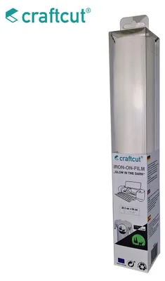 Produktbild von craftcut Glow in the Dark Flexfolie 30,5 x 50 cm