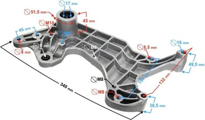 Produktbild von B-max-Schalldämpferhalter