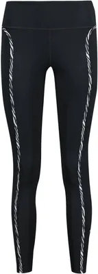 Produktbild von W Nike One Lux Icnclsh Tight Black/Purple Chalk/Clear S