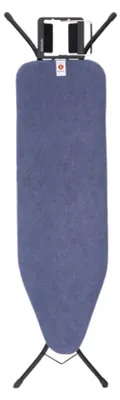 Obrázek produktu pro Brabantia 134302, Žehlicí prkno na rukávy, Bavlna, Napařovací žehlička, Černá, Jednobarevný, 1240 x 380 mm