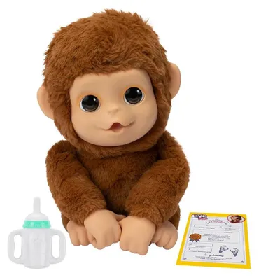 Produktbild von Little Live Pets Mein Babyaffe Interaktives Spielzeug Braun  Kinder Braun One Size