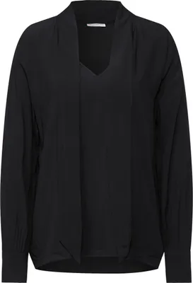 Produktbild von Street One Blouse w tie detail Black 38/38