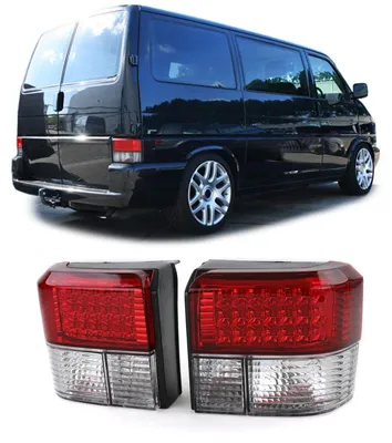 Produktbild von LED Rückleuchten SET Rot Klar für VW T4 IV ab 1990-2003