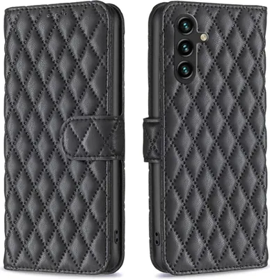 Produktbild von Samsung Galaxy A16 Hülle - Coverup Rhombus Klapphülle - Schwarz