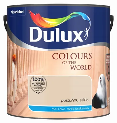 Produktbild von Hochdeckende Innen-Latexfarbe Wand- & Deckenfarbe matt Sandbeige Pustynny Szlak 2,5L