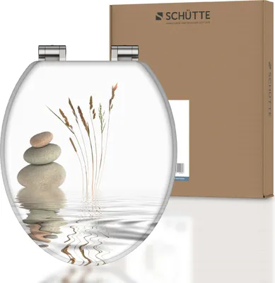 Produktbild von Schütte WC-Sitz MDF Absenkautomatik BALANCE O-Form Standardmaß