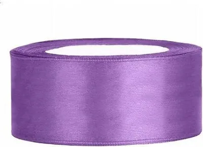 Produktbild von Band Satinband LAVENDEL Lila Deko Ornament 25mm 25m