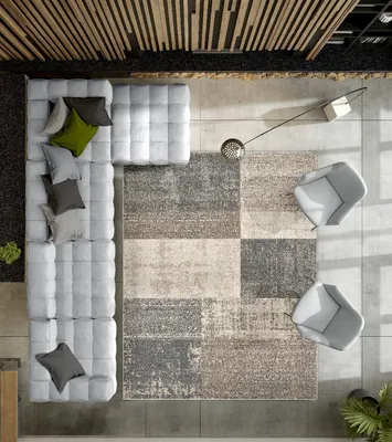 Zdjęcie produktu dla Tappeto FUNNY 120X170 cm GREY | GalleriaFarah1970