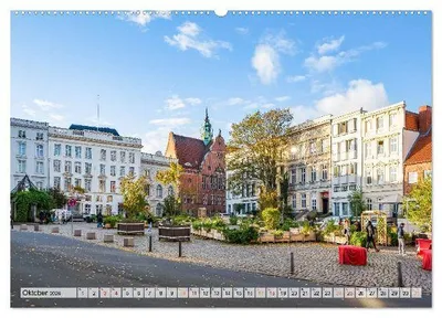 Produktbild von Lübeck Impressionen (hochwertiger Premium Wandkalender 2026 DIN A2 quer), Kunstdruck in Hochglanz