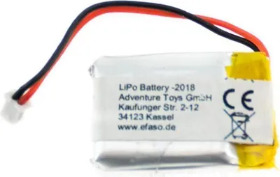 Produktbild von Akku 3,7V / 220mAh / Li-Po / kleiner weißer Stecker / 6028, 6029