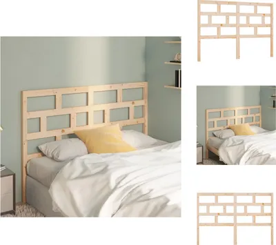 Immagine prodotto di vidaXL Testiera 166x4x100 cm in legno di pino massiccio - Testate e piedi