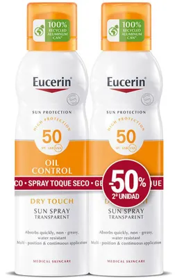 Image de EUCERIN Sun Sensitive Protect SPF50+ Spray 2 x 200ML