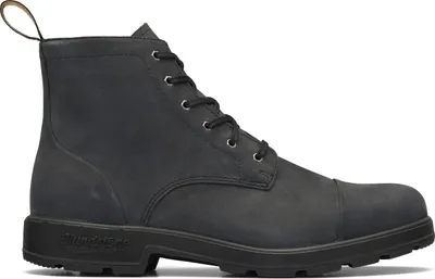 Produktbild von Blundstone Blundstone 1619 Rustic Schwarz Water Resistant Leather (Originals Lace-Up) Leder Größe: 40 Schmal