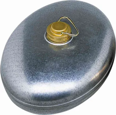 Produktbild von Alpfa Wärmflasche aus Zink in Farbe silber, 26,5x19,5x11,5 cm