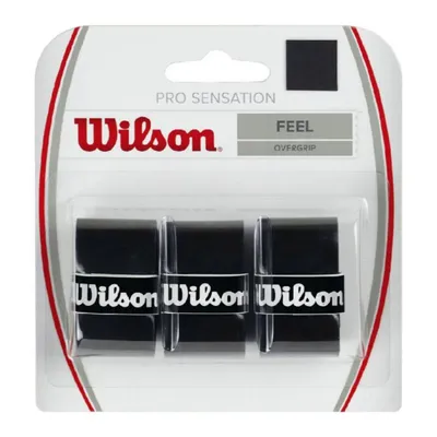 Image de Wilson Pro Surgrip Sensation 3 pièces noir Tennis - Grips, 76260154000000