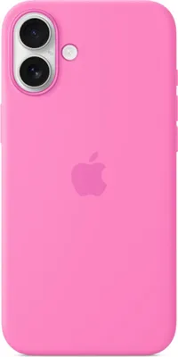 Image de Apple Silicone Backcover MagSafe pour Apple iPhone 16 Plus - Rose pivoine