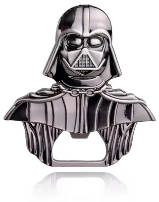 Flesopener Darth Vader mit Schlüsselanhänger, Metall, 55×60 mm