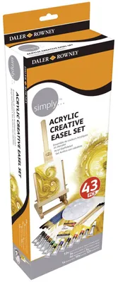 Image de Set de chevalets pour peinture acrylique