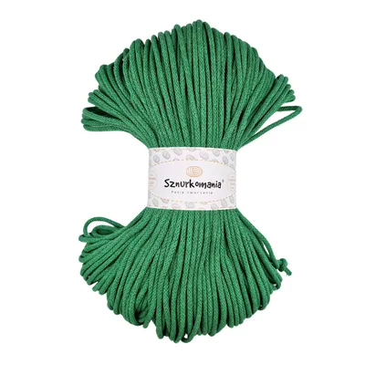 Obrázok produktu pre Bavlnená šnúra s jadrom 3 mm 100 m, makramé priadza, makramé šnúra, háčkovaná šnúra, makramé šnúra, prírodná priadza, 3 mm šnúra, pletená bavlnená šnúra