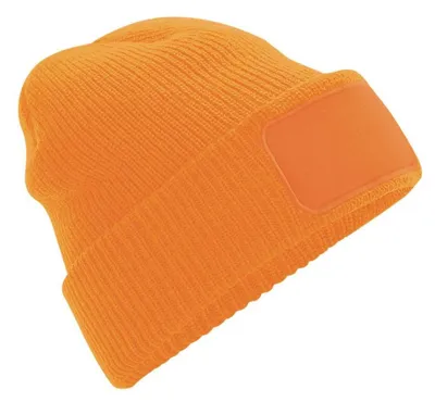 Obrázok produktu pre Beechfield Uni Thinsulate pletená čiapka na potlač, pre dospelých FK247 (jednotná veľkosť) (fluorescenčná oranžová)