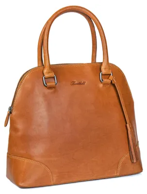 Produktbild von Benthill Handtasche Damen Echt Leder | Henkeltasche aus hochwertigem Rindsleder | Umhängetasche Groß Vintage Bag Beutel