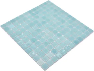 Produktbild von Glasmosaik VP503PUR für Poolbau grün 31,6x31,6 cm