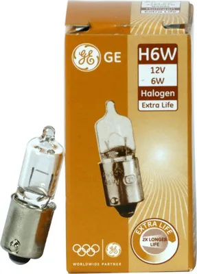 Produktbild von GE General Electric H6W – Zusätzliche Lebensdauer für Signallampen, 1 Stück, Artikelnummer: 52830LFD