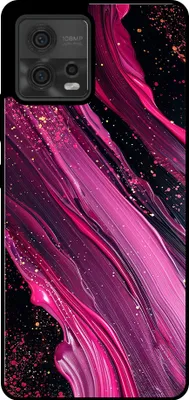 Obrázek produktu pro Smartphonica Pouzdro na telefon vhodné pro Motorola Moto G72 s mramorovým potiskem - TPU zadní kryt pouzdra mramorový design - Purple Pink