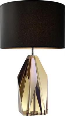 Produktbild von Casa Padrino Luxus Wohnzimmer Kristallglas Tischleuchte / Tischlampe - Hotel Kollektion