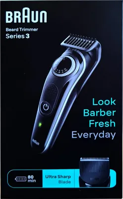 Immagine prodotto di Braun BT3440 Series 3 BeardTrimmer, regolabarba a batteria