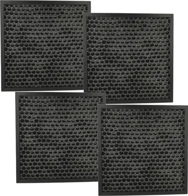 Produktbild von vhbw 4x Luftilter kompatibel mit DeLonghi AC 150, AC 100 Luftreiniger - Kombifilter HEPA + Aktivkohle